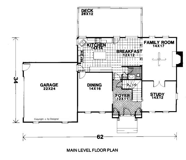 Lower Level Floorplan